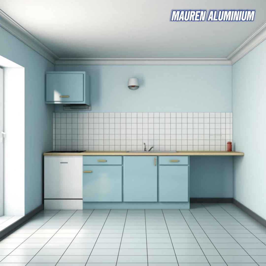 Jasa Tukang Kitchen Set Aluminium Custom di Bekasi