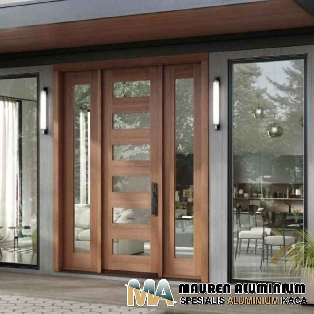 Jasa kusen pintu rumah model minimalis modern terbaru 2025