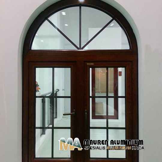 Jasa kusen aluminium lengkung Bekasi: Solusi fasad rumah mewah modern