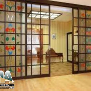 Spesialis kaca patri partisi ruangan VIP di Jakarta