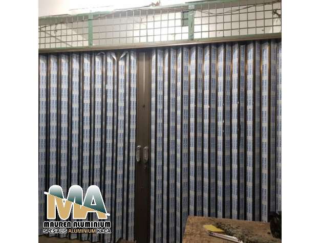 Folding Gate Aluminium Jakarta Engsel Kuat Promo