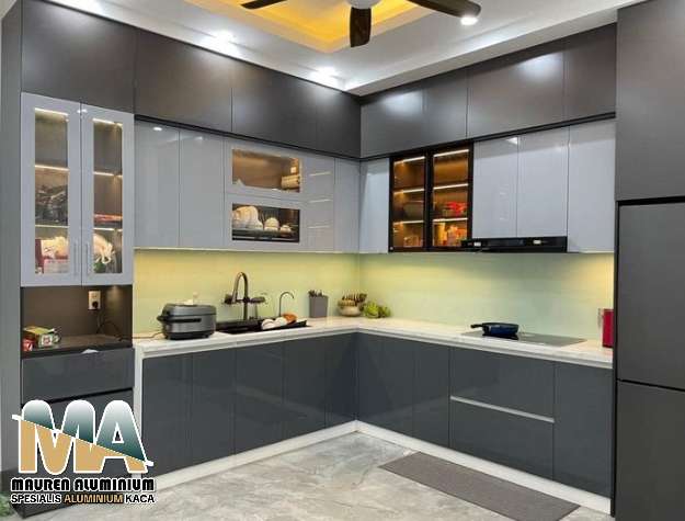 Tukang Kitchenset Aluminium Bekasi Model Terbaru Hemat