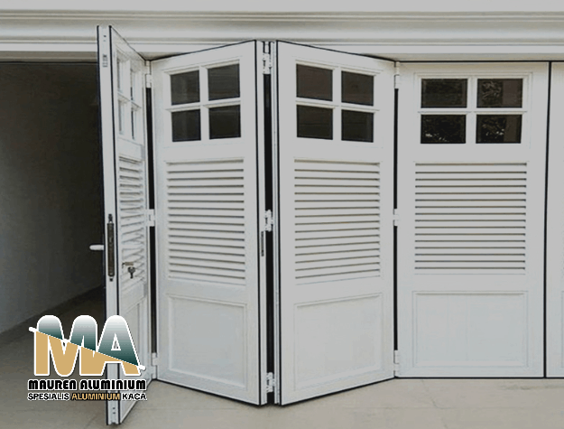 Pintu Garasi Aluminium Tangerang Bebas Rayap mewah