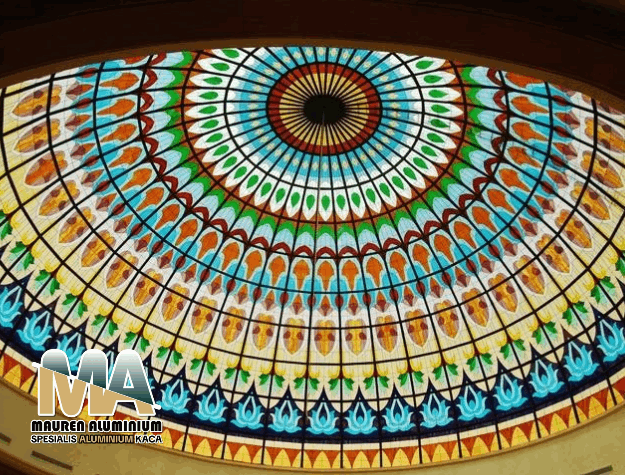 Toko kaca patri jakarta kubah masjid bebas ongkir