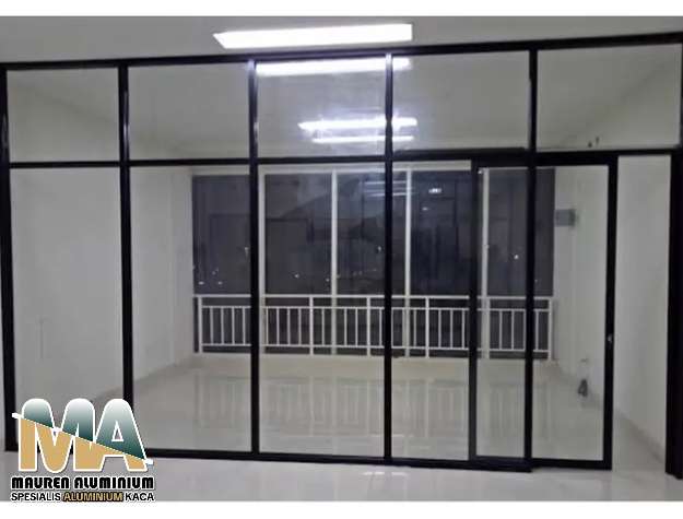 Vendor partisi aluminium geser Depok kualitas import termurah